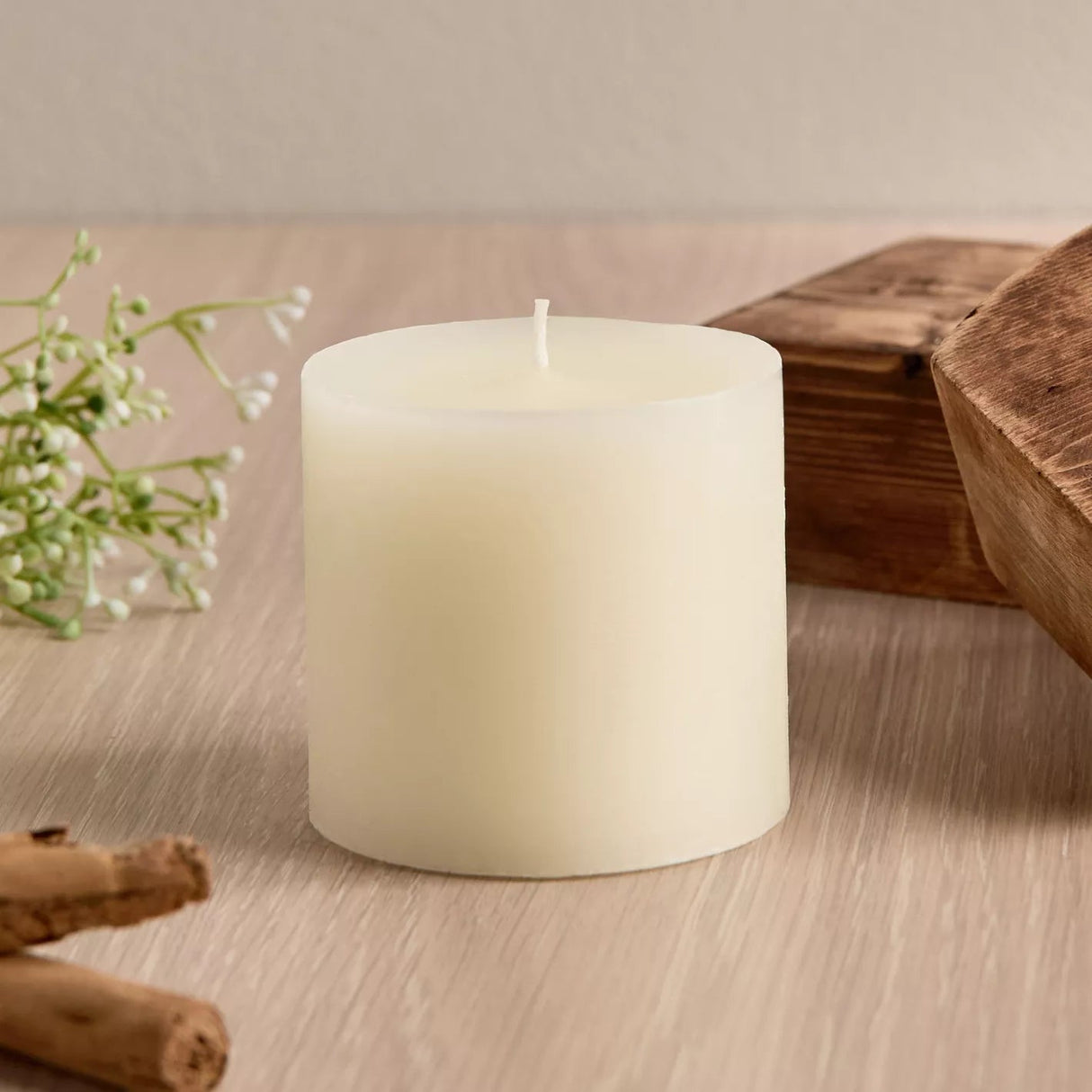 King Wain Aromatic Pillar Candle 5cm*5cm, Jasmine with Pure Natural Extracts - Al Kabayel Discount CentreKing Wain Aromatic Pillar Candle 5cm*5cm, Jasmine with Pure Natural ExtractsHome FragrancesKING WAINAl Kabayel Discount Centre