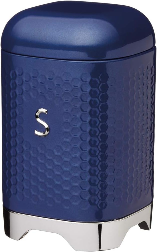 Kitchen Craft Metal Canister 11cm*11cm*19cm, Blue - Al Kabayel Discount CentreKitchen Craft Metal Canister 11cm*11cm*19cm, BlueJars & Food SaversKITCHEN CRAFTAl Kabayel Discount Centre