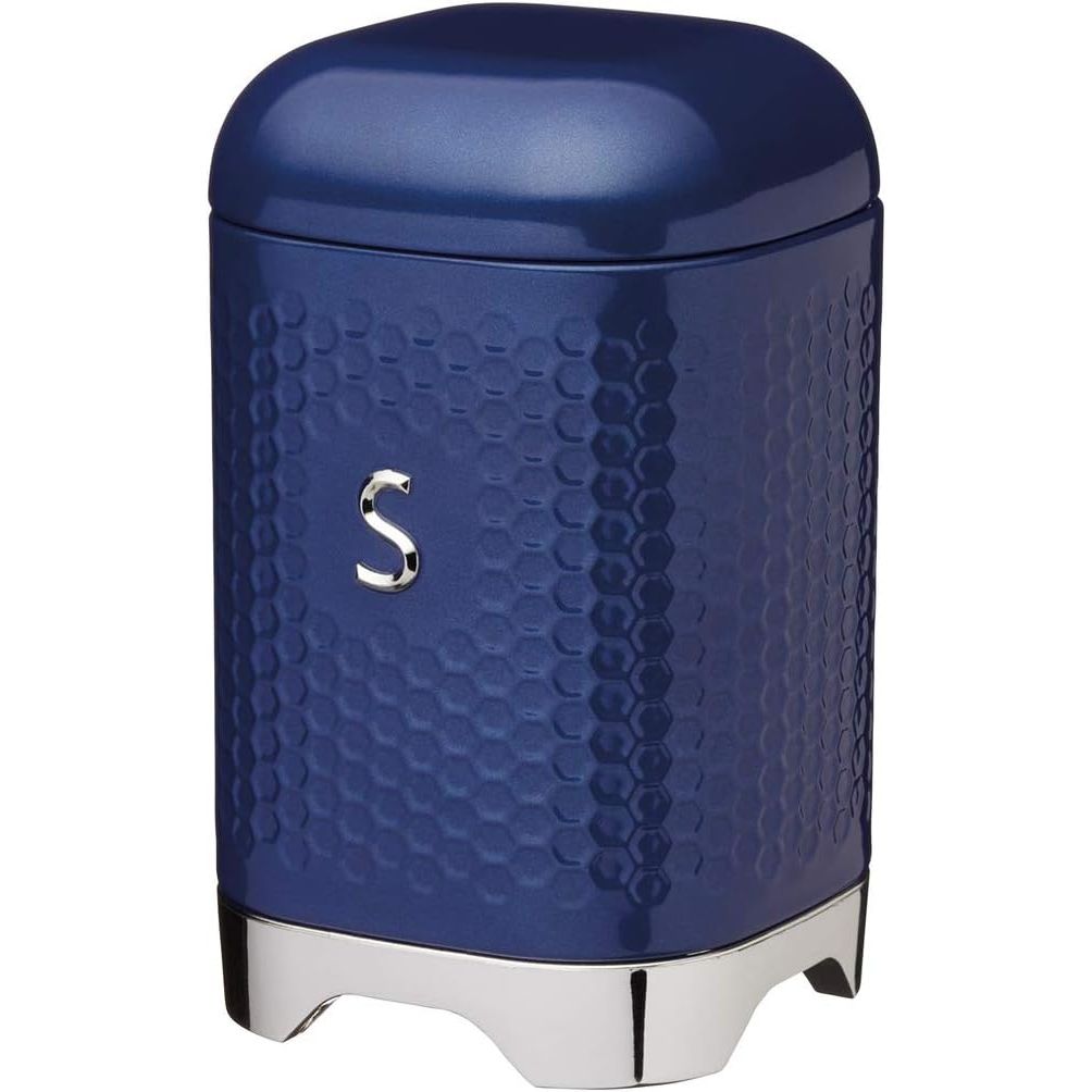 Kitchen Craft Metal Canister 11cm*11cm*19cm, Blue - Al Kabayel Discount CentreKitchen Craft Metal Canister 11cm*11cm*19cm, BlueJars & Food SaversKITCHEN CRAFTAl Kabayel Discount Centre