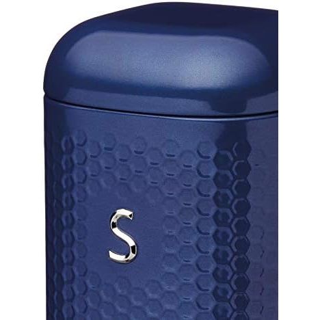 Kitchen Craft Metal Canister 11cm*11cm*19cm, Blue - Al Kabayel Discount CentreKitchen Craft Metal Canister 11cm*11cm*19cm, BlueJars & Food SaversKITCHEN CRAFTAl Kabayel Discount Centre