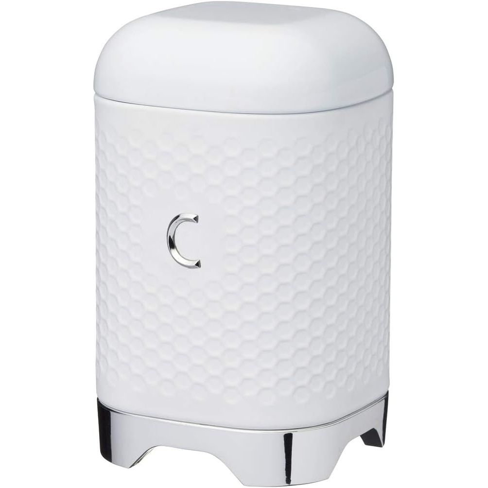 Kitchen Craft Metal Canister 11cm*11cm*19cm, White - Al Kabayel Discount CentreKitchen Craft Metal Canister 11cm*11cm*19cm, WhiteJars & Food SaversKITCHEN CRAFTAl Kabayel Discount Centre