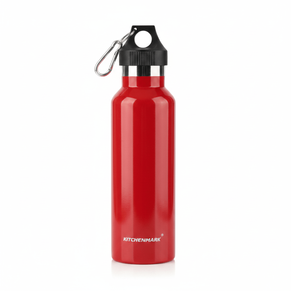 Kitchenmark Red Vacuum Insulated Water Bottle - 580ml - Al Kabayel Discount CentreKitchenmark Red Vacuum Insulated Water Bottle - 580mlWater BottlesKITCHENMARKAl Kabayel Discount Centre