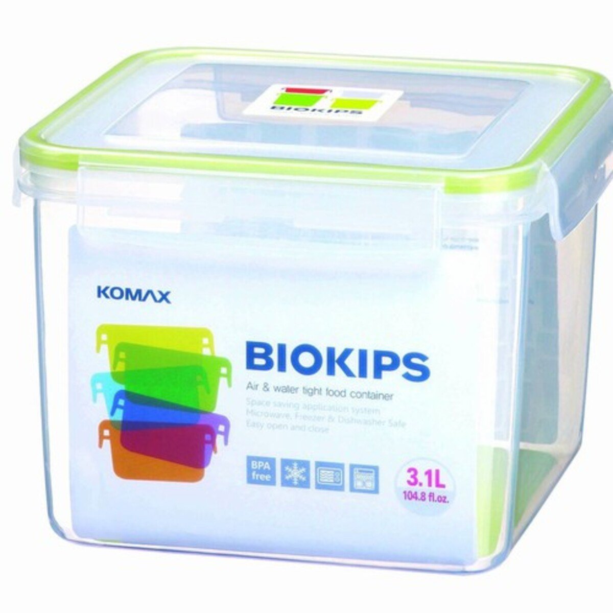 Komax S31 Square Food Plastic Container 3100ml - Al Kabayel Discount CentreKomax S31 Square Food Plastic Container 3100mlFood ContainersKOMAXAl Kabayel Discount Centre