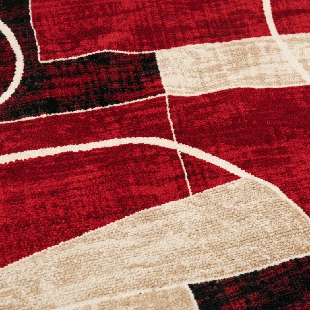 Kristal Red & Beige Polyester Carpet Made in Turkey - 200×290 cm - Al Kabayel Discount CentreKristal Red & Beige Polyester Carpet Made in Turkey - 200×290 cmMats Carpets & RugsKRISTALAl Kabayel Discount Centre