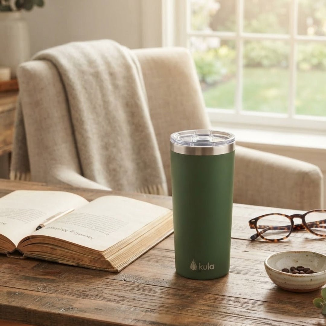 Kula Stainless Steel Bottle 500ml - Light Blue / Dark Green / Black - Al Kabayel Discount CentreKula Stainless Steel Bottle 500ml - Light Blue / Dark Green / BlackWater BottlesKULAAl Kabayel Discount Centre