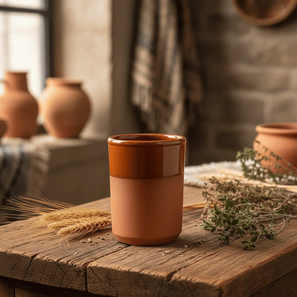 La Dehesa Brown Terracotta Drinking Glass | Sand Texture | 250ml | Made in Spain - Al Kabayel Discount CentreLa Dehesa Brown Terracotta Drinking Glass | Sand Texture | 250ml | Made in SpainTumblersLA DEHESAAl Kabayel Discount Centre