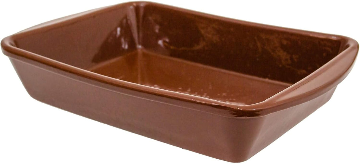 La Dehesa Rectangle Clay Terracotta Oven Safe Roasting Baking Tapas Dish Made In Spain - 26cmX19cm - Al Kabayel Discount CentreLa Dehesa Rectangle Clay Terracotta Oven Safe Roasting Baking Tapas Dish Made In Spain - 26cmX19cmCookwareLA DEHESAAl Kabayel Discount Centre