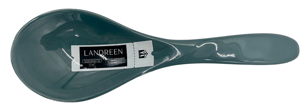 LANDREEN Melamine Rice Spoon – 15cm Green and White Kitchen Utensil - Al Kabayel Discount CentreLANDREEN Melamine Rice Spoon – 15cm Green and White Kitchen UtensilSpoonsLANDREENAl Kabayel Discount Centre