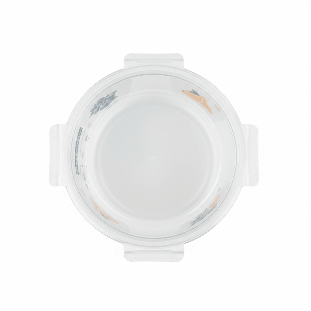 Large Round Glass Food Storage Container with Airtight Leakproof Lid – Ideal for Meal Prep and Leftovers – 1300 ml - Al Kabayel Discount CentreLarge Round Glass Food Storage Container with Airtight Leakproof Lid – Ideal for Meal Prep and Leftovers – 1300 mlFood ContainersROYAL FORDAl Kabayel Discount Centre