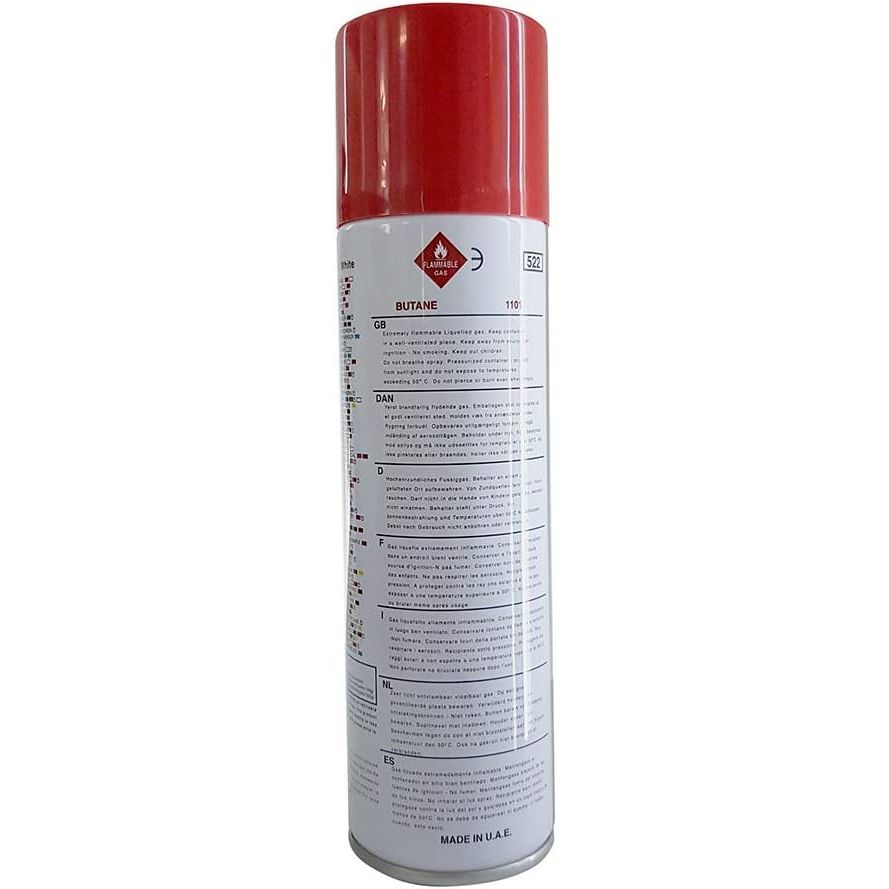 Lasertec Purified Butane Lighter Gas Refill 250 ml | Universal Nozzle Refill for Kitchen Torch, Lighter & Gas Appliances | High Purity Odorless Gas - Al Kabayel Discount CentreLasertec Purified Butane Lighter Gas Refill 250 ml | Universal Nozzle Refill for Kitchen Torch, Lighter & Gas Appliances | High Purity Odorless GasCharcoals & GasLASERTECAl Kabayel Discount Centre