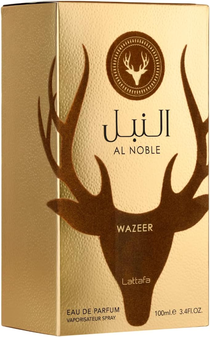 Lattafa Al Noble Wazeer Eau De Parfum For Unisex - 100ML - Al Kabayel Discount CentreLattafa Al Noble Wazeer Eau De Parfum For Unisex - 100MLPerfumesLATTAFAAl Kabayel Discount Centre
