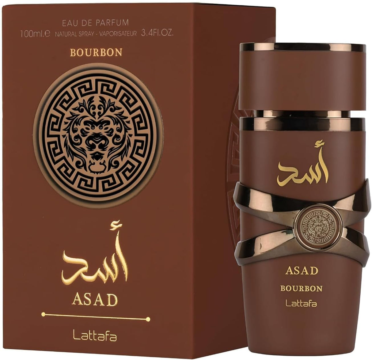 Lattafa Asad Bourbon Eau De Parfum - 100ML - Al Kabayel Discount CentreLattafa Asad Bourbon Eau De Parfum - 100MLPerfumesLATTAFAAl Kabayel Discount Centre
