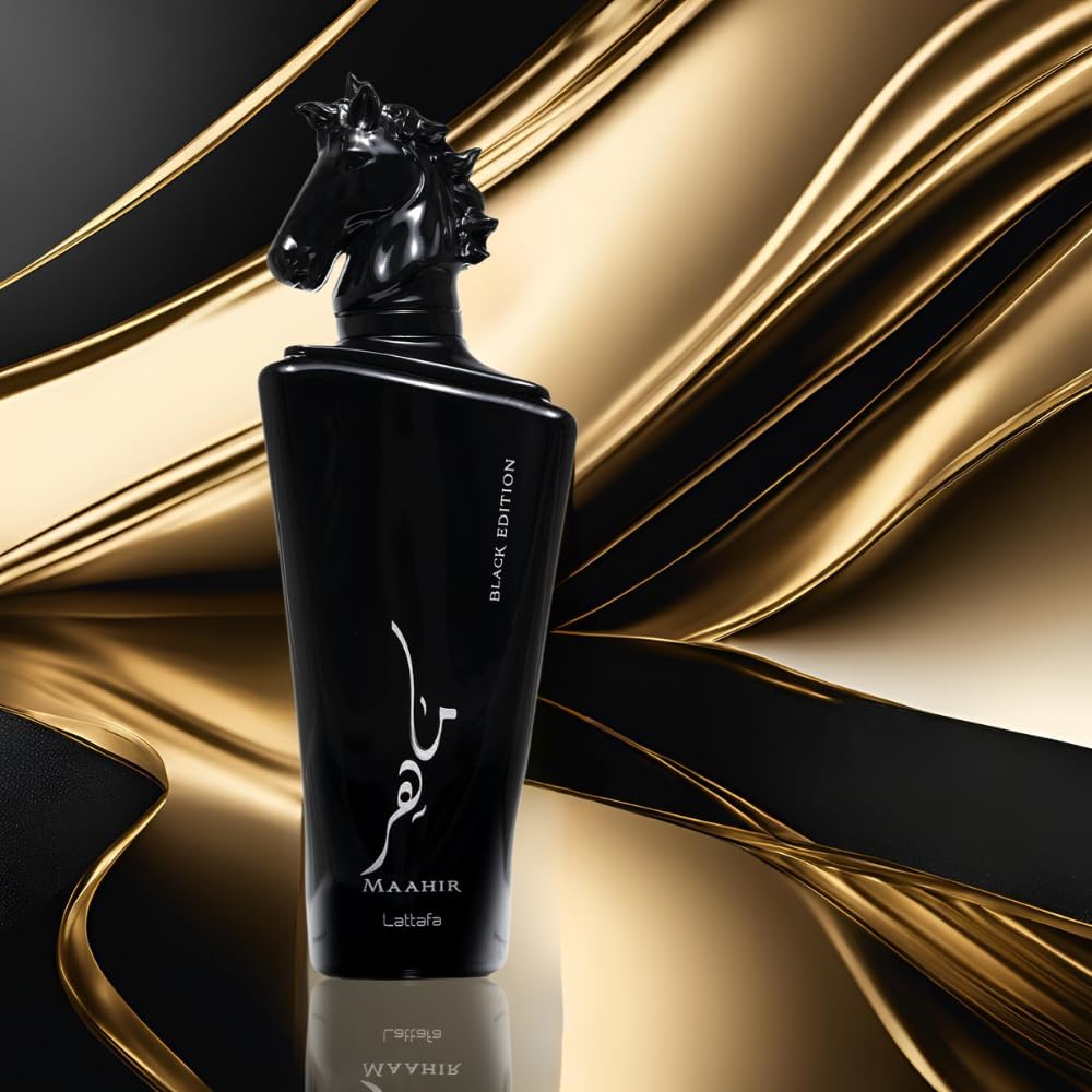 Lattafa Maahir Black Edition Unisex Eau De Parfum - 100ML - Al Kabayel Discount CentreLattafa Maahir Black Edition Unisex Eau De Parfum - 100MLPerfumesLATTAFAAl Kabayel Discount Centre