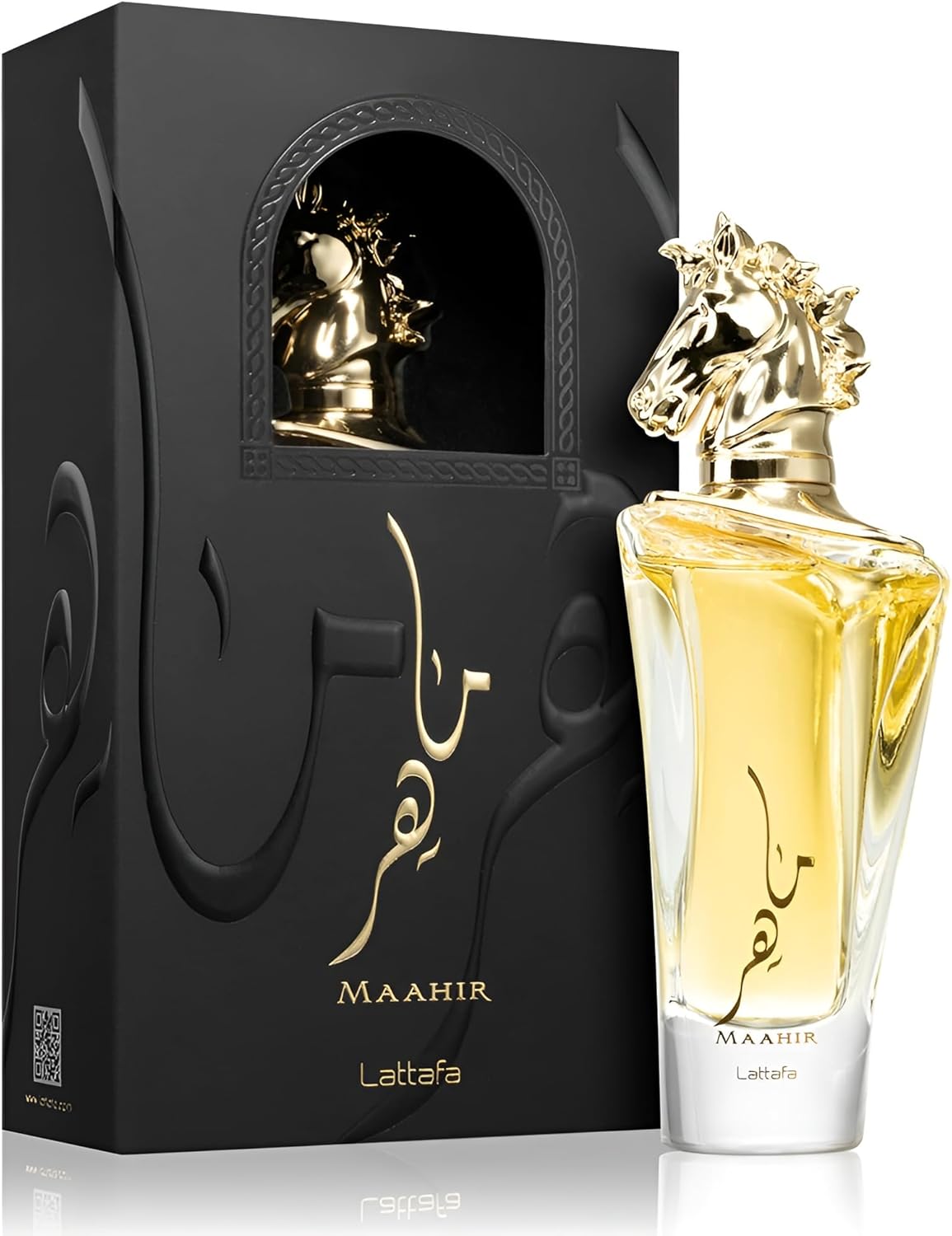 Lattafa Maahir Eau de Parfum for Unisex 100ml – Regal Woody Spicy Arabian Scent - Al Kabayel Discount CentreLattafa Maahir Eau de Parfum for Unisex 100ml – Regal Woody Spicy Arabian ScentPerfumesLATTAFAAl Kabayel Discount Centre