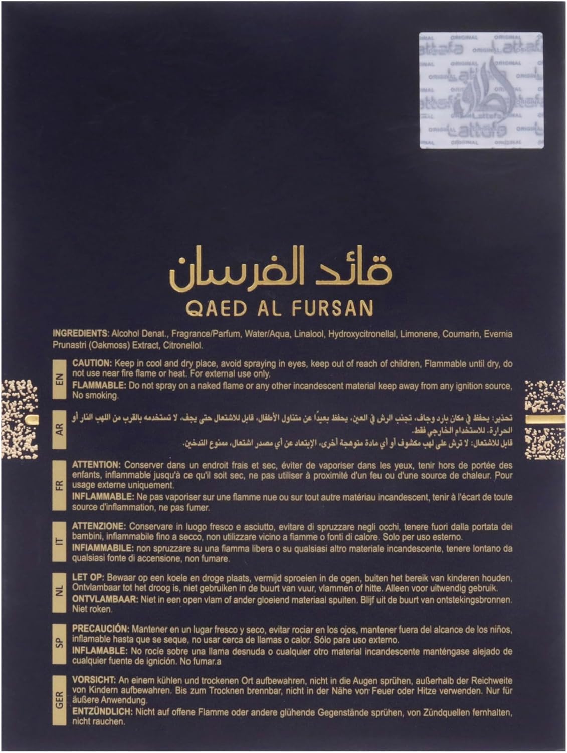 Lattafa Qaed Al Fursan Eau de Parfum - 90ML - Al Kabayel Discount CentreLattafa Qaed Al Fursan Eau de Parfum - 90MLPerfumesLATTAFAAl Kabayel Discount Centre