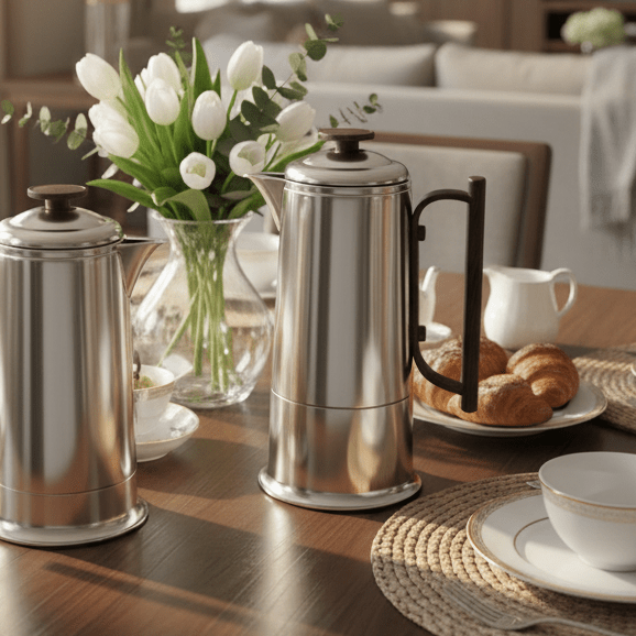 Lavin Modern 2 - Piece Vacuum Flask Set (0.6L & 1L) – Matte Silver with Wood Accent Design - Al Kabayel Discount CentreLavin Modern 2 - Piece Vacuum Flask Set (0.6L & 1L) – Matte Silver with Wood Accent DesignThermosLAVINAl Kabayel Discount Centre