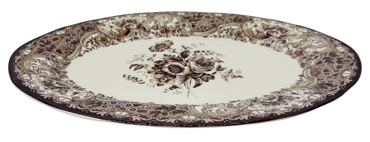 Legend Ceramic Oval Platter 14"*10.5", Divine Brown - SH52465 - Al Kabayel Discount CentreLegend Ceramic Oval Platter 14"*10.5", Divine Brown - SH52465Serving TraysLEGENDAl Kabayel Discount Centre