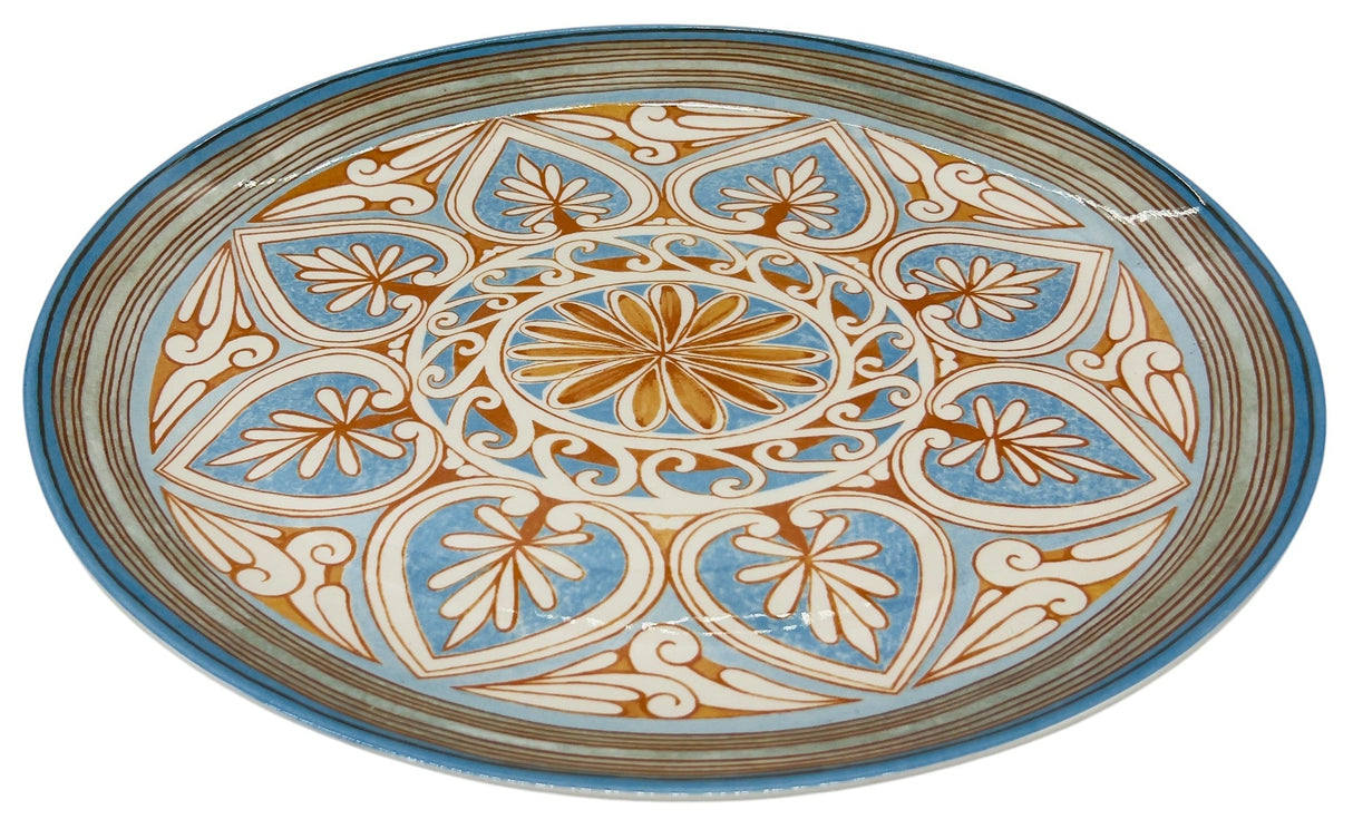 Legend Ceramic Oval Platter 14.6"*11.5", Majolica Full Blue - SH74628 - Al Kabayel Discount CentreLegend Ceramic Oval Platter 14.6"*11.5", Majolica Full Blue - SH74628Serving TraysLEGENDAl Kabayel Discount Centre
