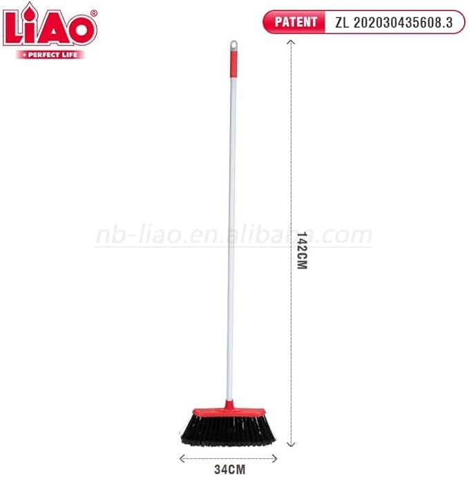 Liao Anti - Dust Broom with Long Handle 34cm142cm Red & Grey - Al Kabayel Discount CentreLiao Anti - Dust Broom with Long Handle 34cm142cm Red & GreyCleaning SuppliesLIAOAl Kabayel Discount Centre