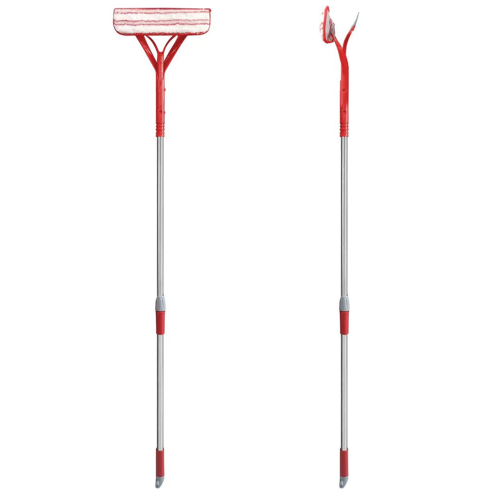 Liao Extendable Window Squeegee Cleaner with Metal Handle 26–100cm Red - Al Kabayel Discount CentreLiao Extendable Window Squeegee Cleaner with Metal Handle 26–100cm RedCleaning SuppliesLIAOAl Kabayel Discount Centre