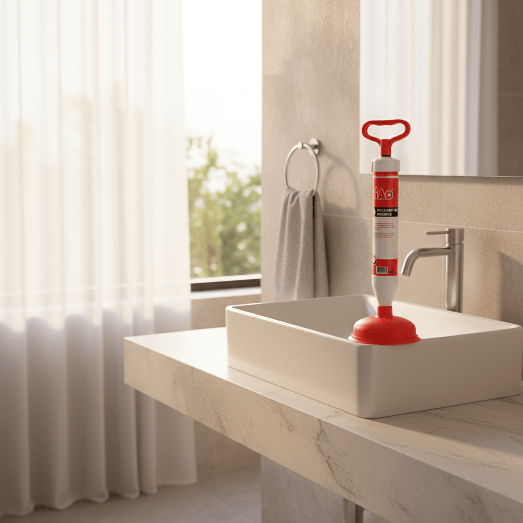 Liao Toilet Vacuum Plunger Pump with Rubber Head 45cm Red & White - Al Kabayel Discount CentreLiao Toilet Vacuum Plunger Pump with Rubber Head 45cm Red & WhiteCleaning SuppliesLIAOAl Kabayel Discount Centre
