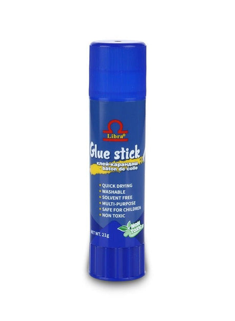 Libra Glue Stick 21g, Quick Drying and Solvent Free, MX - GS - 21G - Al Kabayel Discount CentreLibra Glue Stick 21g, Quick Drying and Solvent Free, MX - GS - 21GGlueLIBRAAl Kabayel Discount Centre