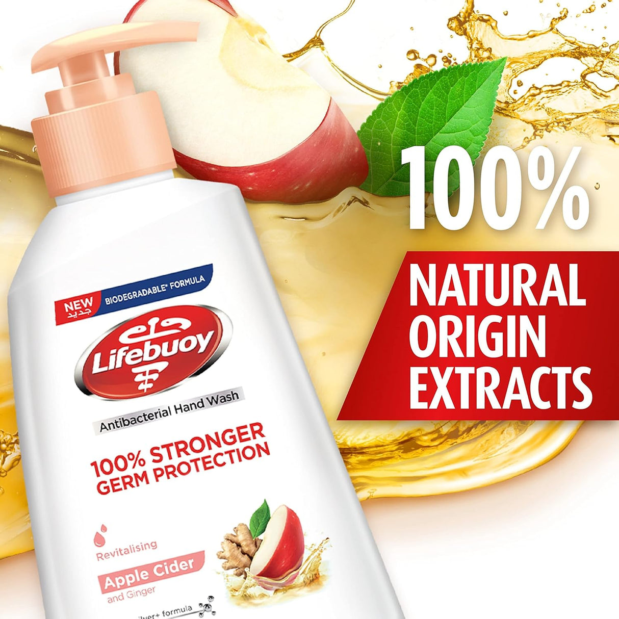Lifebuoy Apple Cider and Ginger Anti - Bacterial Hand Wash, 200ml - Al Kabayel Discount CentreLifebuoy Apple Cider and Ginger Anti - Bacterial Hand Wash, 200mlHandwashLIFEBUOYAl Kabayel Discount Centre