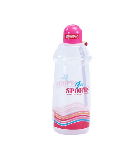 Lion Star plastic water bottle 1000ml Color Pink - Al Kabayel Discount CentreLion Star plastic water bottle 1000ml Color PinkWater BottlesLION STARAl Kabayel Discount Centre