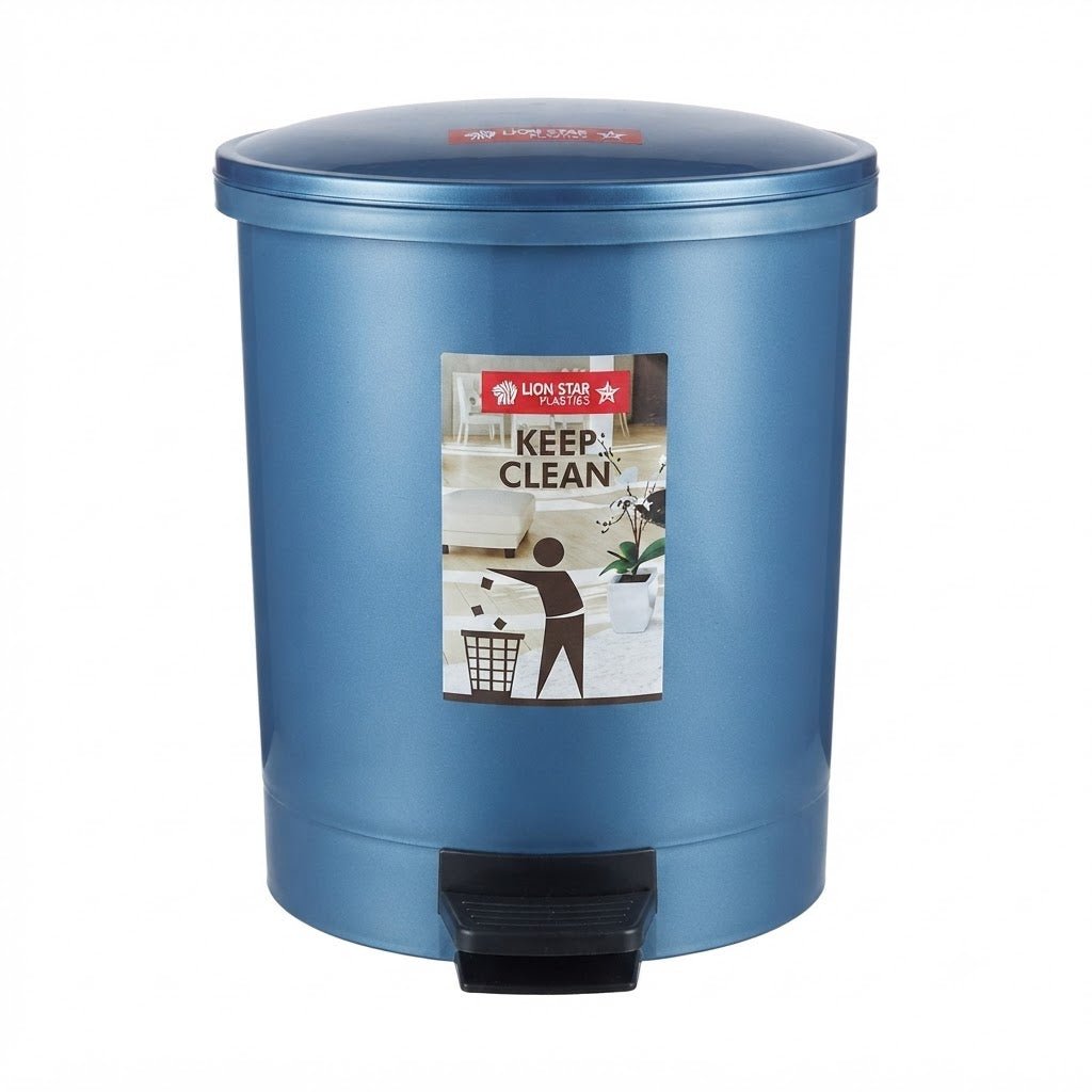 LionStar Navy Blue Plastic Pedal Dustbin - 25×22cm - Al Kabayel Discount CentreLionStar Navy Blue Plastic Pedal Dustbin - 25×22cmOrganizers & AccessoriesLIONSTARAl Kabayel Discount Centre