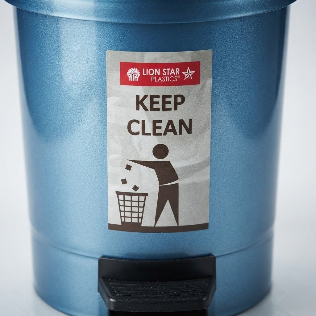 LionStar Navy Blue Plastic Pedal Dustbin - 25×22cm - Al Kabayel Discount CentreLionStar Navy Blue Plastic Pedal Dustbin - 25×22cmOrganizers & AccessoriesLIONSTARAl Kabayel Discount Centre