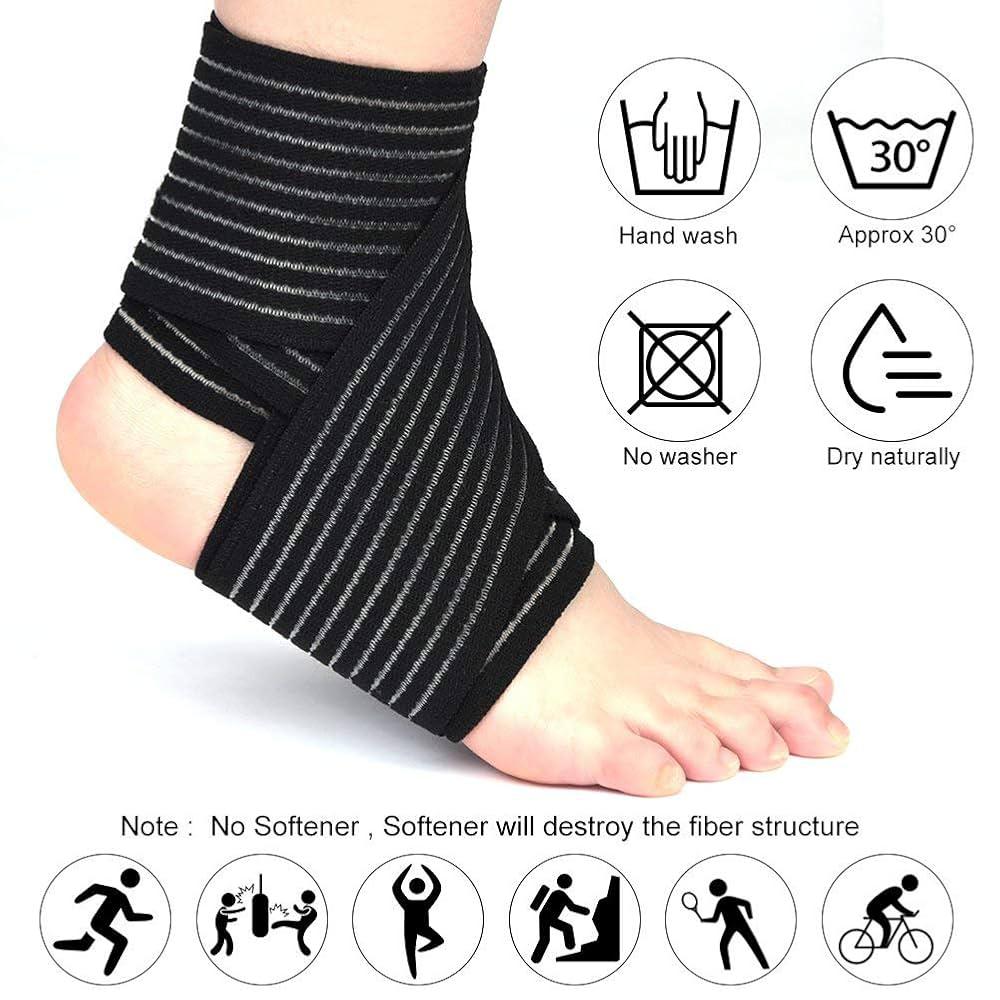 Lordex Ankle Wrap Elastic, Multifunctional Bandage to Support Ankle, 70% Nylon - 30% Spandex LX - 1780 - Al Kabayel Discount CentreLordex Ankle Wrap Elastic, Multifunctional Bandage to Support Ankle, 70% Nylon - 30% Spandex LX - 1780Sports, Fitness & OutdoorsLORDEXAl Kabayel Discount Centre