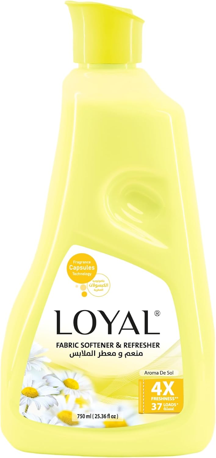 Loyal Aroma De Sol Fabric Softener & Refresher 750ml, 4X Freahness, 37 Loads - Al Kabayel Discount CentreLoyal Aroma De Sol Fabric Softener & Refresher 750ml, 4X Freahness, 37 LoadsLaundry CareLOYALAl Kabayel Discount Centre