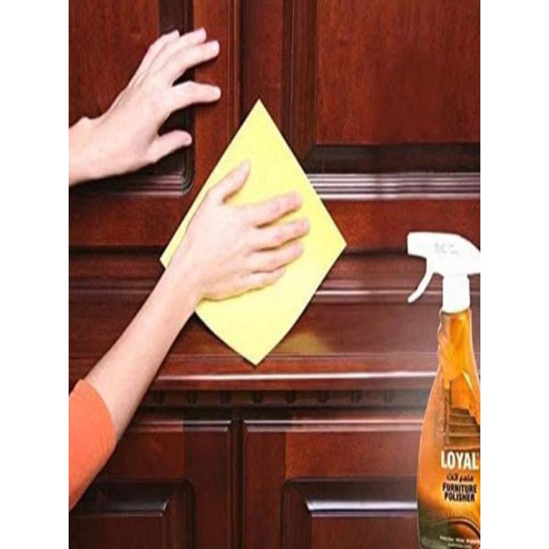 Loyal Furniture Polish Wood & Leather 500ml, Protection - Clean - Brightness - Al Kabayel Discount CentreLoyal Furniture Polish Wood & Leather 500ml, Protection - Clean - BrightnessHousehold CleaningLOYALAl Kabayel Discount Centre