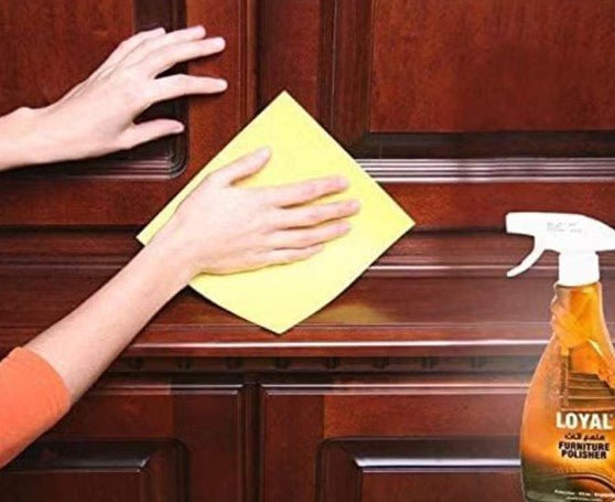 Loyal Furniture Polish Wood & Leather 500ml, Protection - Clean - Brightness - Al Kabayel Discount CentreLoyal Furniture Polish Wood & Leather 500ml, Protection - Clean - BrightnessHousehold CleaningLOYALAl Kabayel Discount Centre