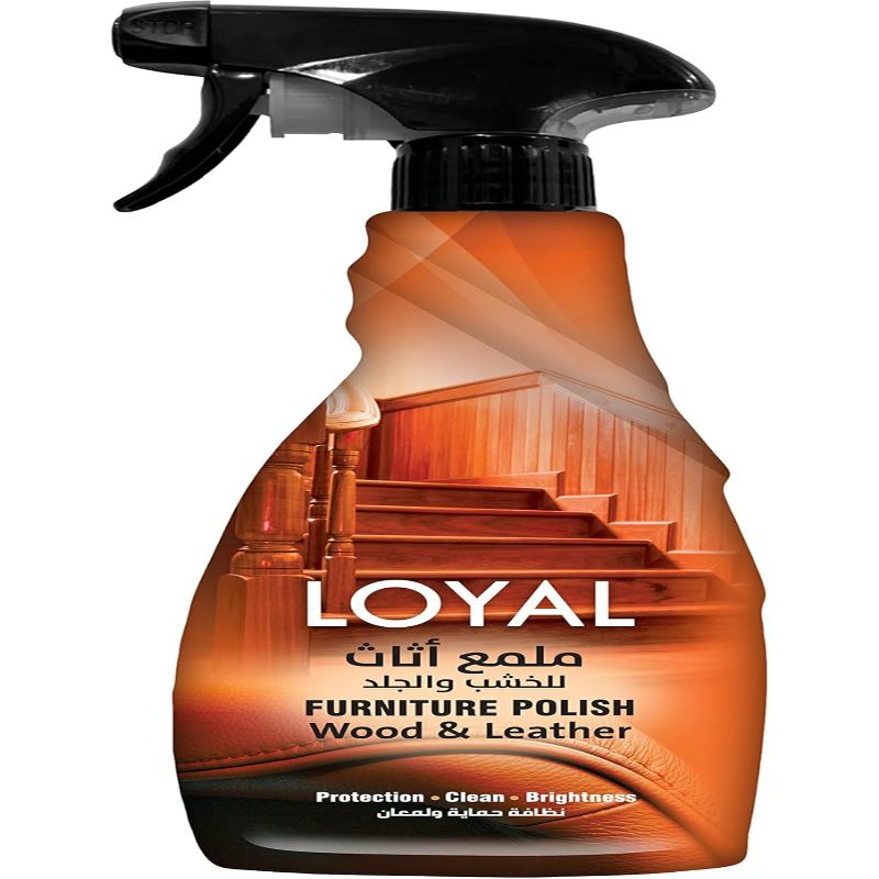 Loyal Furniture Polish Wood & Leather 500ml, Protection - Clean - Brightness - Al Kabayel Discount CentreLoyal Furniture Polish Wood & Leather 500ml, Protection - Clean - BrightnessHousehold CleaningLOYALAl Kabayel Discount Centre