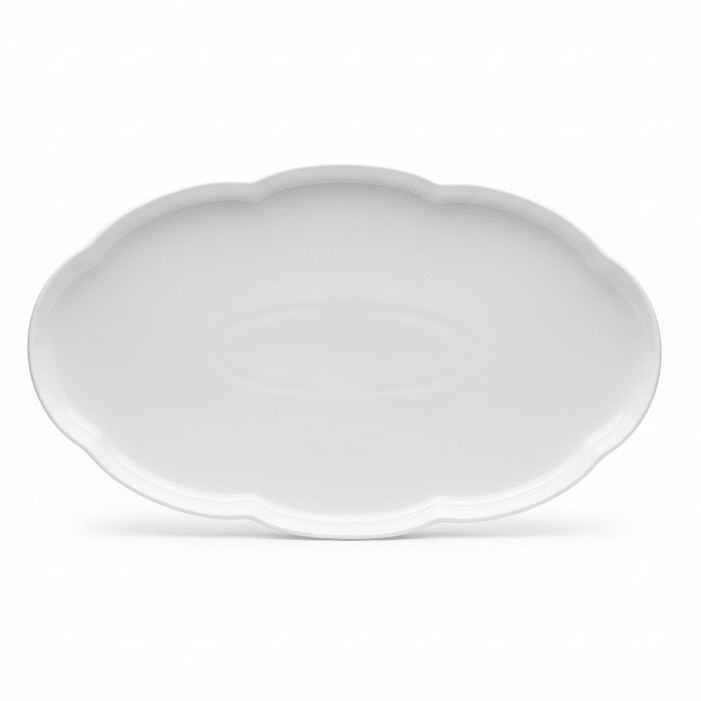 Luhpar Extra Large White Ceramic Oval Serving Platter – Elegant Porcelain Party Plate for Appetizers, Main Dishes & Buffet Serving – 20 Inch - Al Kabayel Discount CentreLuhpar Extra Large White Ceramic Oval Serving Platter – Elegant Porcelain Party Plate for Appetizers, Main Dishes & Buffet Serving – 20 InchServing TraysLUHPARAl Kabayel Discount Centre