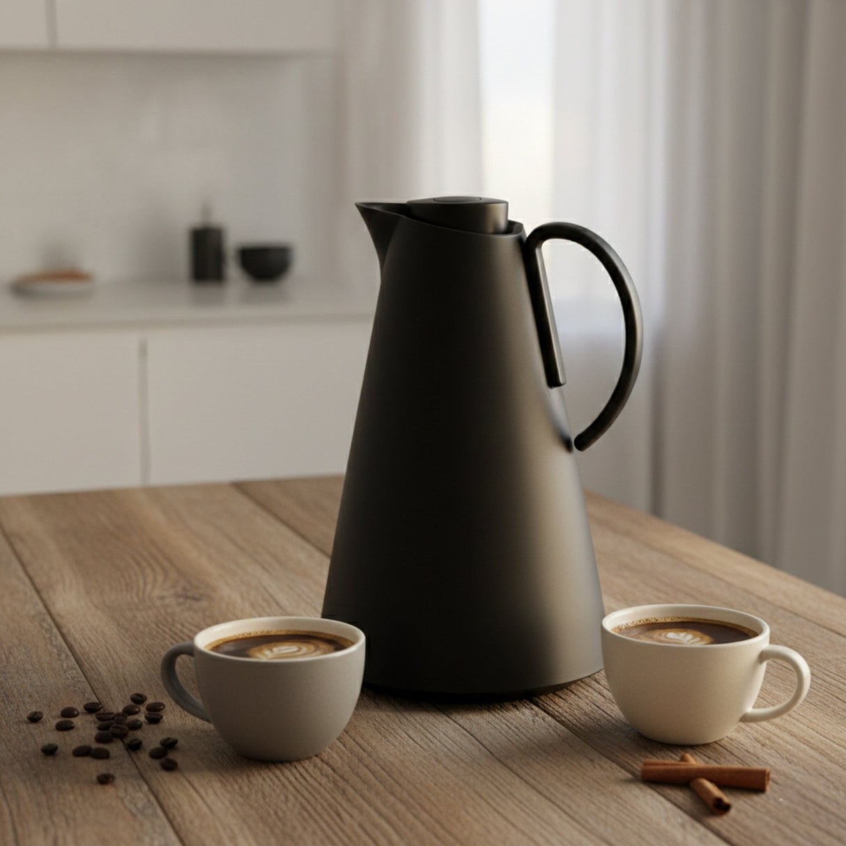 Luhpar HS - 2505 Vacuum Flask 2 - Piece Set (1.0 L + 1.0 L) – White with Black HandleHS - 2504 Vacuum Flask 2 - Piece Set (1.0 L + 1.0 L) – Black - Al Kabayel Discount CentreLuhpar HS - 2505 Vacuum Flask 2 - Piece Set (1.0 L + 1.0 L) – White with Black HandleHS - 2504 Vacuum Flask 2 - Piece Set (1.0 L + 1.0 L) – BlackThermosLUHPARAl Kabayel Discount Centre