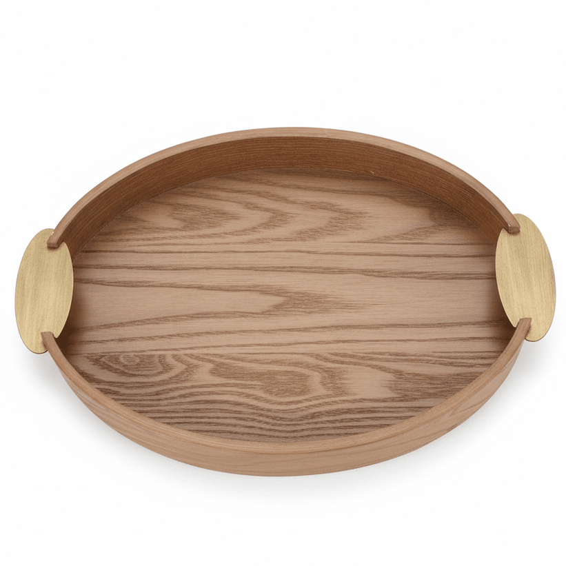 Luhpar Oval Wooden Serving Tray – Classic Kitchen & Dining Tray 32×24 cm - Al Kabayel Discount CentreLuhpar Oval Wooden Serving Tray – Classic Kitchen & Dining Tray 32×24 cmServing TraysLUHPARAl Kabayel Discount Centre