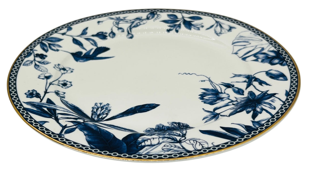 Luhpar Porcelain Dessert Plate 8", Blue Floral Design with Gold Rim - Al Kabayel Discount CentreLuhpar Porcelain Dessert Plate 8", Blue Floral Design with Gold RimPlatesLUHPARAl Kabayel Discount Centre