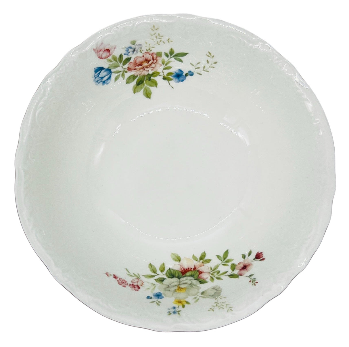 Luhpar Porcelain Salad Bowl 6.5", Multicolor Floral Design with Gold Rim - Al Kabayel Discount CentreLuhpar Porcelain Salad Bowl 6.5", Multicolor Floral Design with Gold RimBowlsLUHPARAl Kabayel Discount Centre