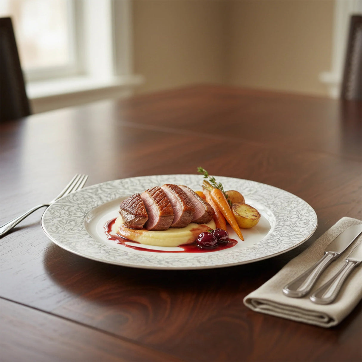 Luhpar Premium 10.5 - Inch Ceramic Dinner Plate – White with Elegant Grey Falcon Design - Al Kabayel Discount CentreLuhpar Premium 10.5 - Inch Ceramic Dinner Plate – White with Elegant Grey Falcon DesignPlatesLUHPARAl Kabayel Discount Centre