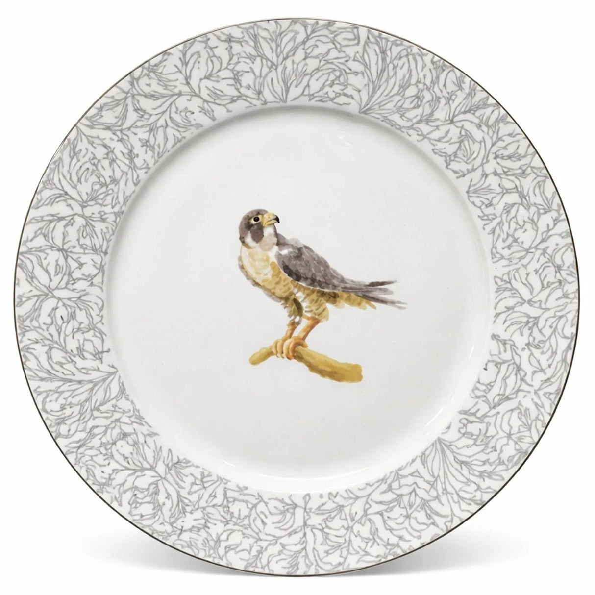 Luhpar Premium 10.5 - Inch Ceramic Dinner Plate – White with Elegant Grey Falcon Design - Al Kabayel Discount CentreLuhpar Premium 10.5 - Inch Ceramic Dinner Plate – White with Elegant Grey Falcon DesignPlatesLUHPARAl Kabayel Discount Centre