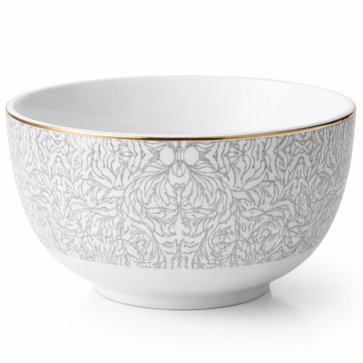 Luhpar Premium 5.5 - Inch Ceramic Bowl – White with Soft Grey Accent Design - Al Kabayel Discount CentreLuhpar Premium 5.5 - Inch Ceramic Bowl – White with Soft Grey Accent DesignBowlsLUHPARAl Kabayel Discount Centre