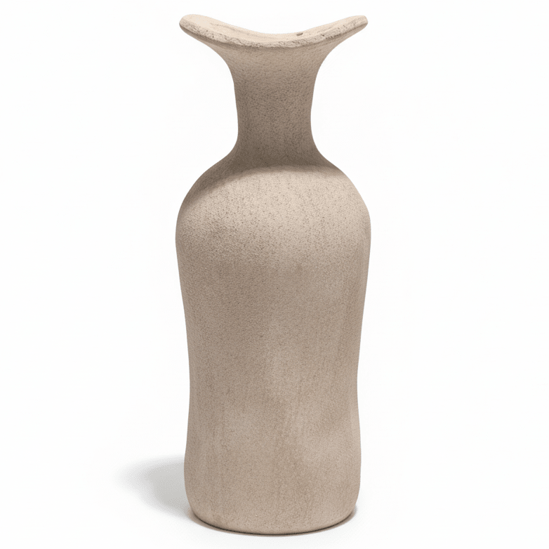 Luhpar Premium Decorative Ceramic Bottle Vase – Beige Contemporary Artistic Design for Interiors, 23 × 10 cm - Al Kabayel Discount CentreLuhpar Premium Decorative Ceramic Bottle Vase – Beige Contemporary Artistic Design for Interiors, 23 × 10 cmFlower/Plant PotsLUHPARAl Kabayel Discount Centre
