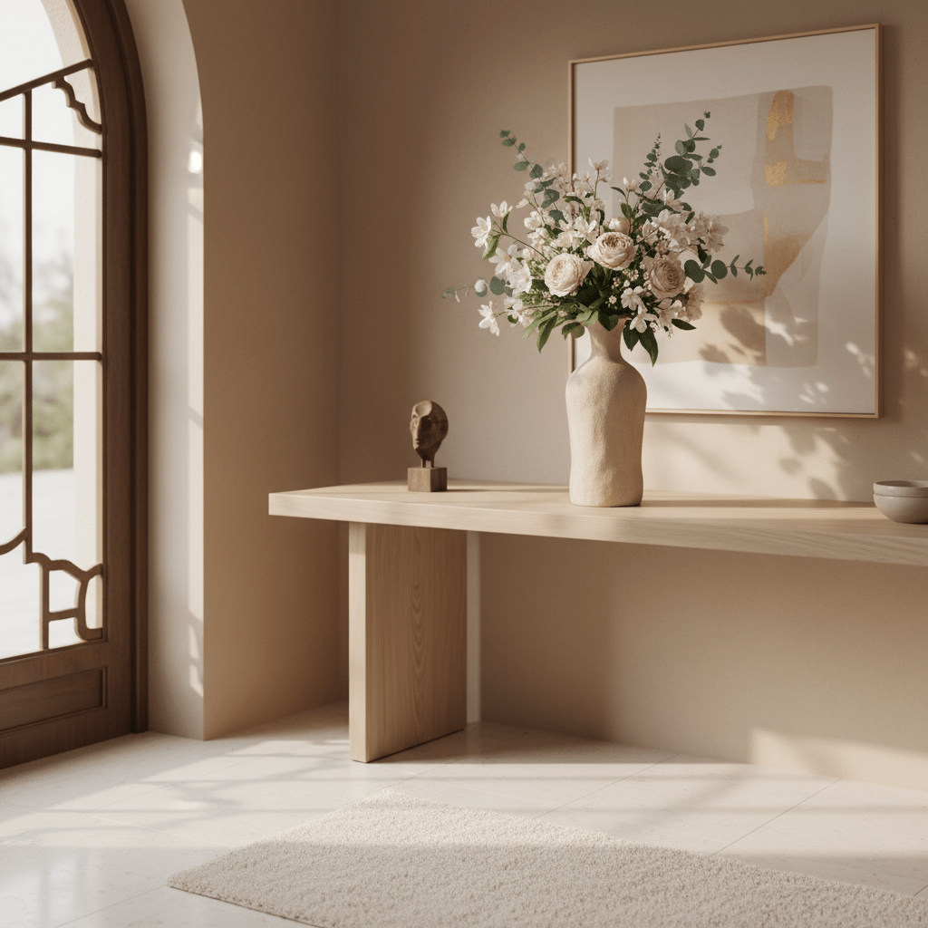 Luhpar Premium Decorative Ceramic Bottle Vase – Beige Contemporary Artistic Design for Interiors, 23 × 10 cm - Al Kabayel Discount CentreLuhpar Premium Decorative Ceramic Bottle Vase – Beige Contemporary Artistic Design for Interiors, 23 × 10 cmFlower/Plant PotsLUHPARAl Kabayel Discount Centre