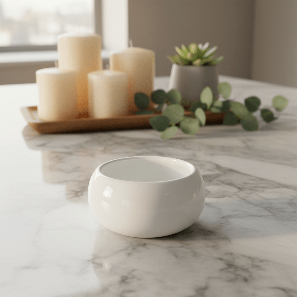 Luhpar Small White Round Ceramic Bowl 4 Inch – Mini Bowl for Soups, Snacks & Side Portions - Al Kabayel Discount CentreLuhpar Small White Round Ceramic Bowl 4 Inch – Mini Bowl for Soups, Snacks & Side PortionsBowlsLUPHARAl Kabayel Discount Centre