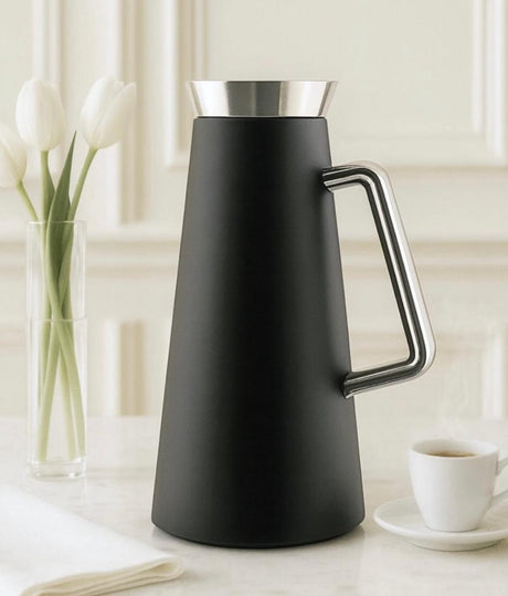 Luhpar Vaccum Flask 1 Liter, Black/Silver - Al Kabayel Discount CentreLuhpar Vaccum Flask 1 Liter, Black/SilverThermosLUHPARAl Kabayel Discount Centre