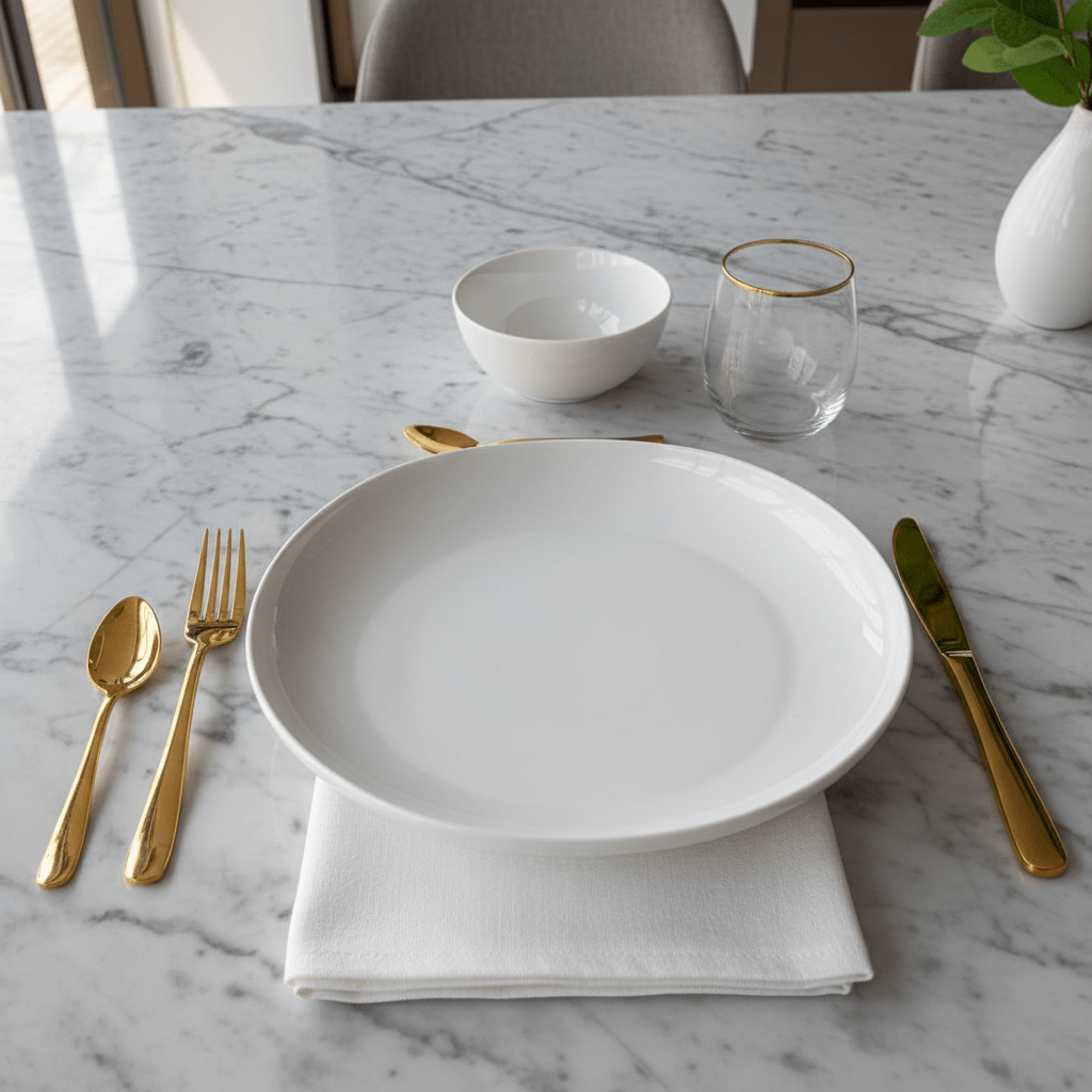 Luhpar White Ceramic Dinner Plate — 10.5 Inch - Al Kabayel Discount CentreLuhpar White Ceramic Dinner Plate — 10.5 InchPlatesLUHPARAl Kabayel Discount Centre