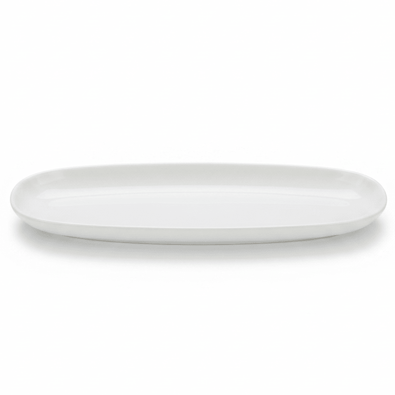 Luhpar White Oval Ceramic Serving Platter for Dining and Buffet Use 14 inch - Al Kabayel Discount CentreLuhpar White Oval Ceramic Serving Platter for Dining and Buffet Use 14 inchServing TraysLUHPARAl Kabayel Discount Centre