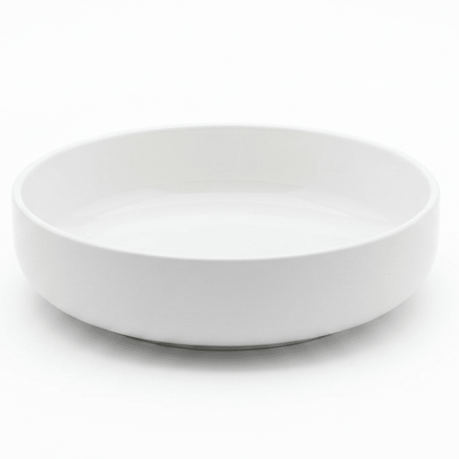 Luhpar White Round Ceramic Bowl for Everyday Kitchen Use 8 inch - Al Kabayel Discount CentreLuhpar White Round Ceramic Bowl for Everyday Kitchen Use 8 inchBowlsLUHPARAl Kabayel Discount Centre